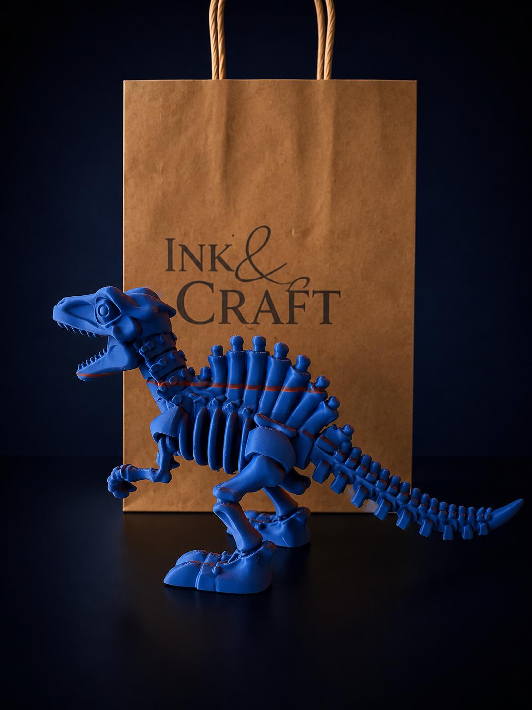 Dinossauro Azul — Impressão 3D